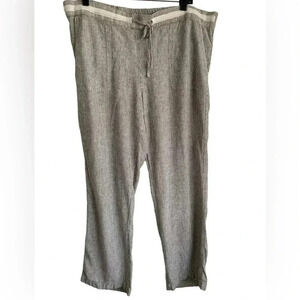 Caslon Linen Blend Pants XL